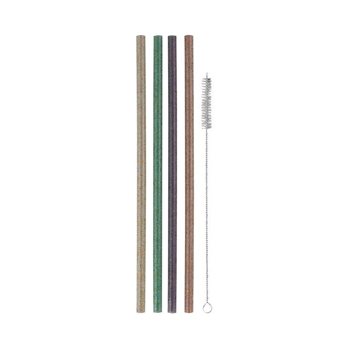 Avanti Reusable Straws - Glitter - Set Of 12 14916