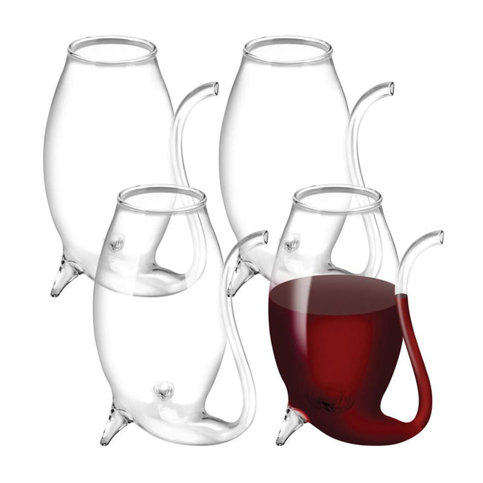 Avanti Glass Port Sippers - Set Of 4 16587