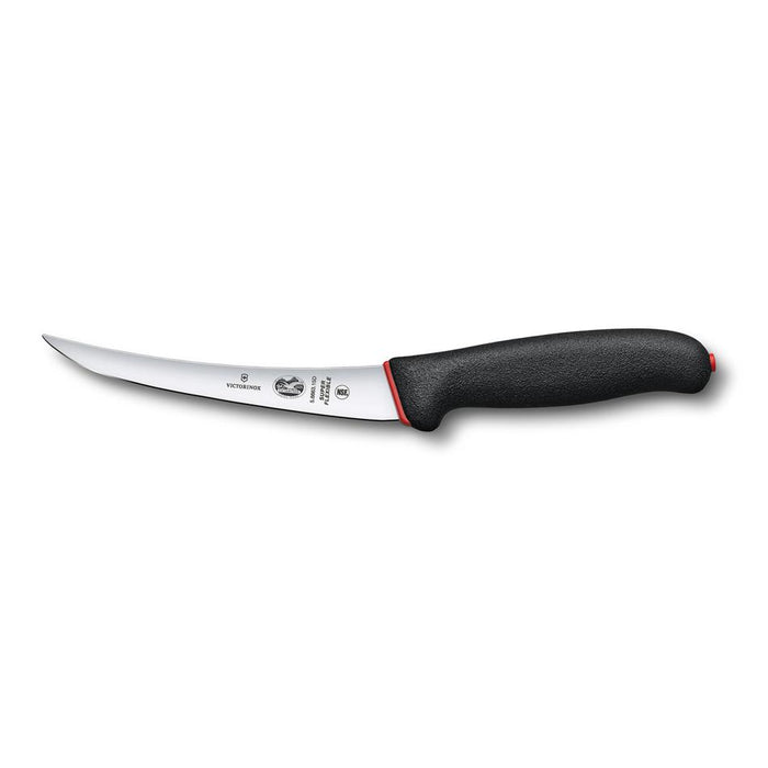 Victorinox Boning Knife, 15Cm Curved, Super Flexible Narrow Blade, Fibrox - Dual Grip