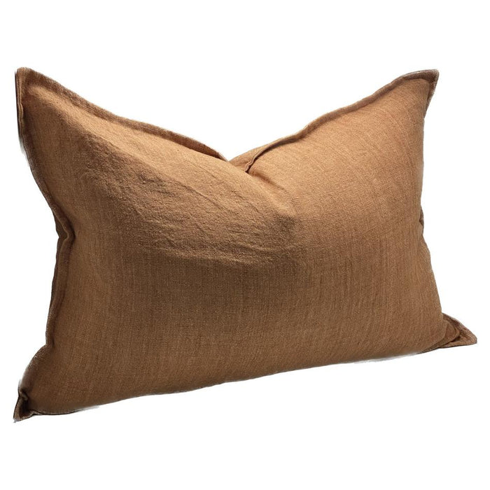 Rembrandt Sanctuary Linen Cushion Cover - Chestnut SC9007