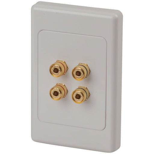 Gold SCREW TERMINALS ON LARGE WALLPLATE - Folders