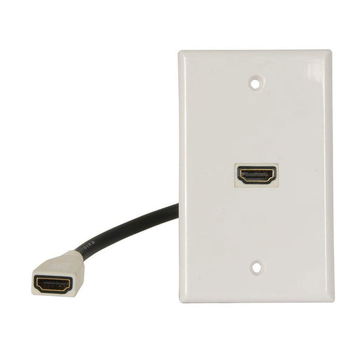 HDMI 2.0 wall plate with flylead - Folders
