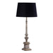 Rembrandt Antique Silver Table Lamp & Shade GA2023-Folders