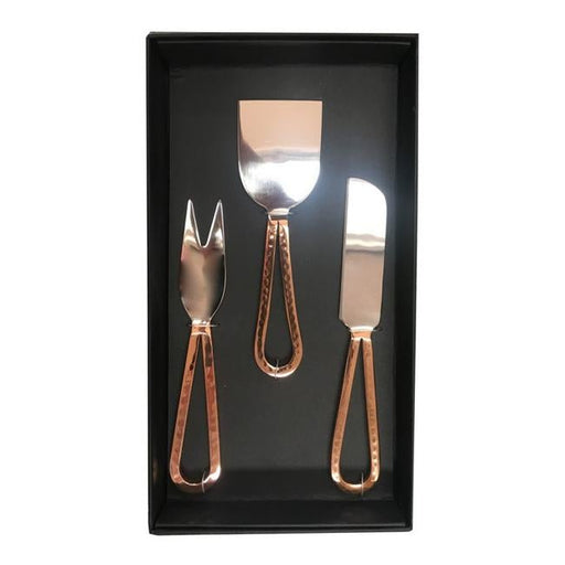 Rembrandt Loop Cheese Set 3 - Shiny, Copper Plated MX8013-Folders