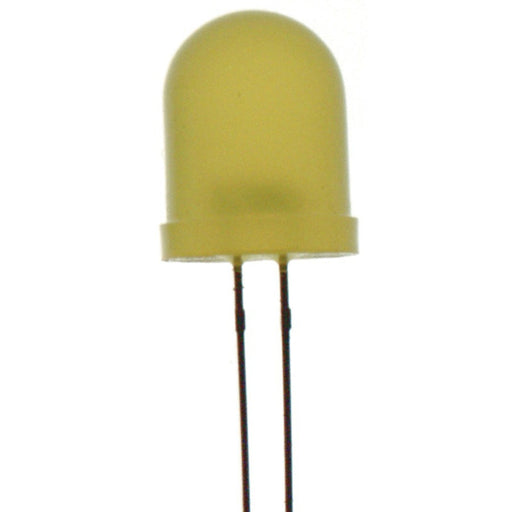 Yellow 5mm LED 70mcd Round Diffused - Folders