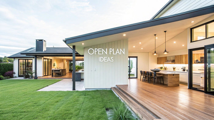 open plan home living ideas nz