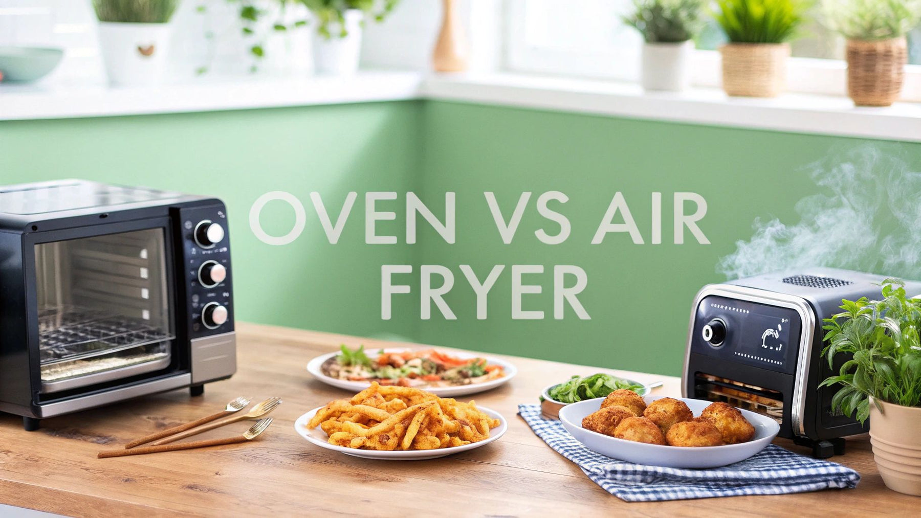 convection ovens compared to an air fryer