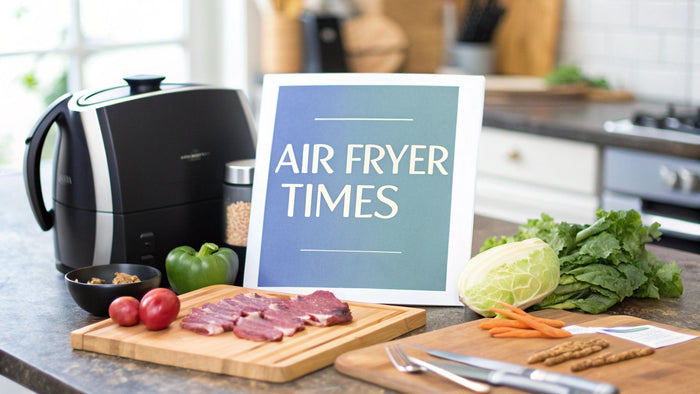 air fryer cooking times