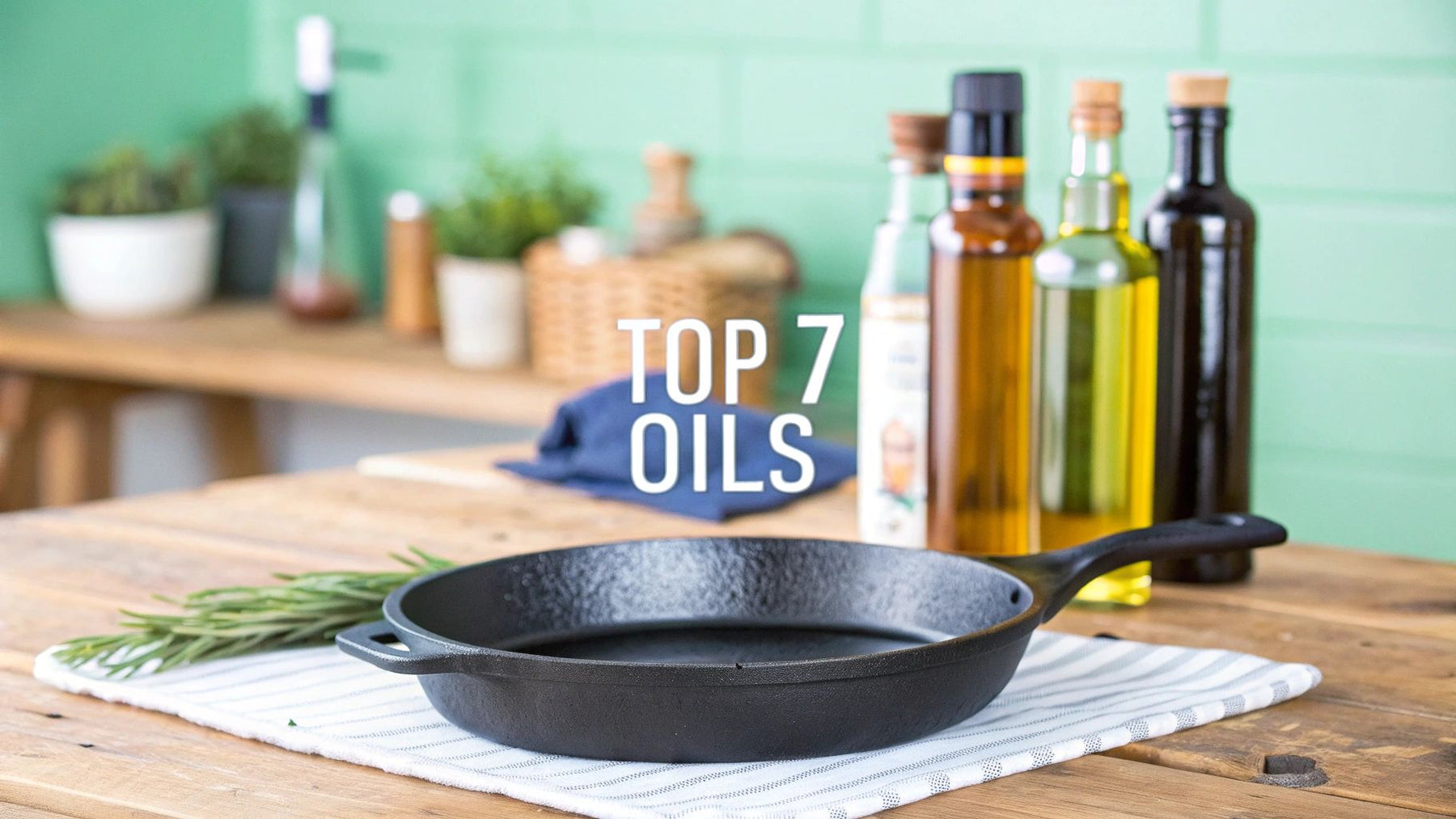 oils for seasoning cookware