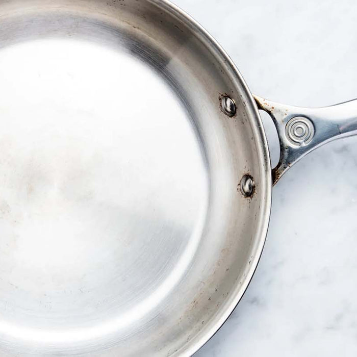 frying pan stainless steel seasoning nz