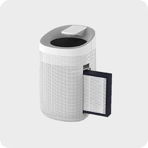 Sheffield HEPA and activated-carbon air purifier filter