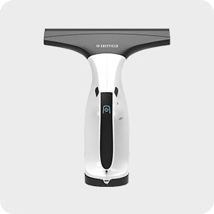 Sheffield cordless window vacuum for streak-free glass cleaning