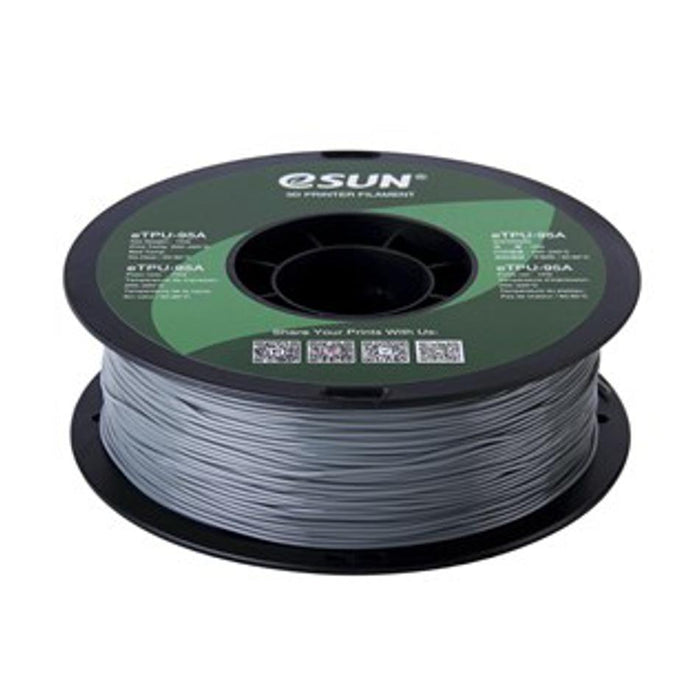 Esun Grey Tpu Filament 1Kg 1.75Mm 001002