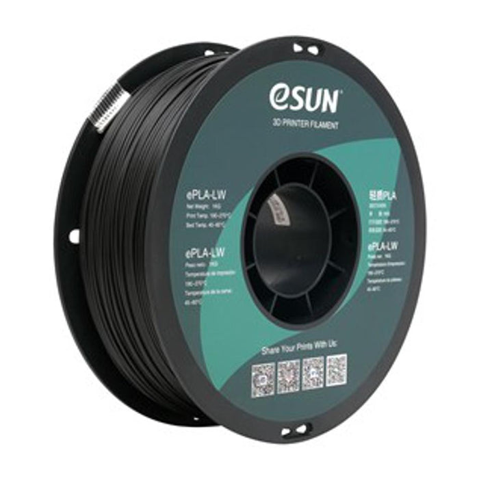 Esun Black Pla-Lw Filament 1Kg 1.75Mm 001005_2