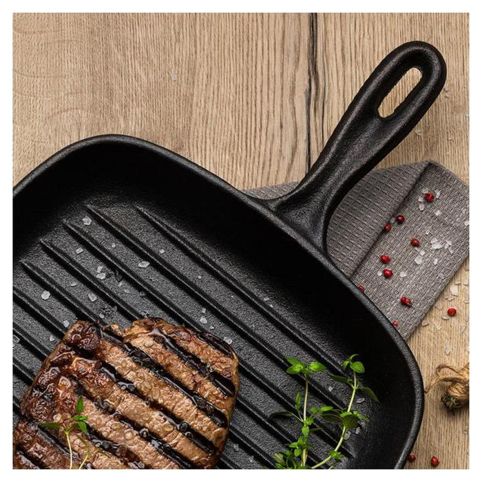 Tramontina Pre-Seasoned Cast Iron Square Griddle Pan 27cm 2.2l 03318TR_6
