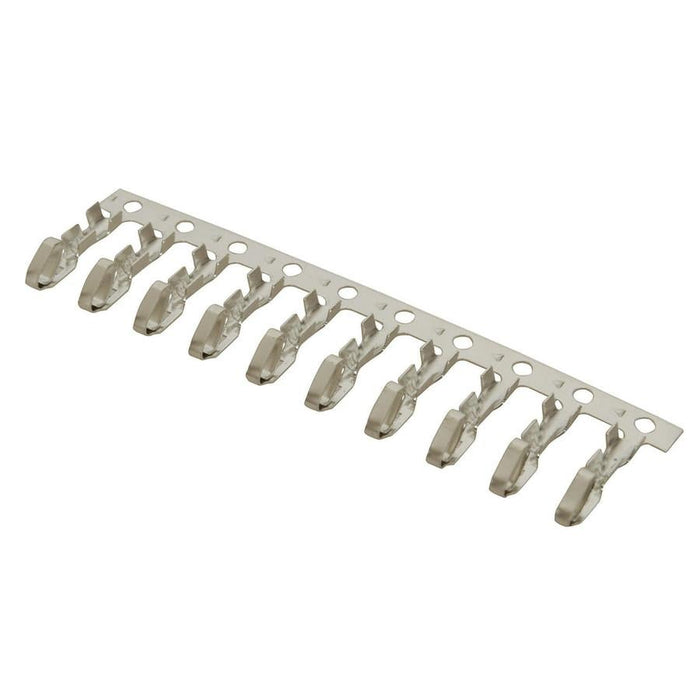 10 Pin 0.1 Header with Crimp Pins - 2.54 pitch - Folders