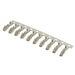 10 Pin 0.1 Header with Crimp Pins - 2.54 pitch - Folders