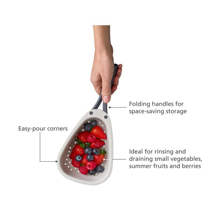 Joseph Joseph Droplet Mini Compact Colander with folding handles_3