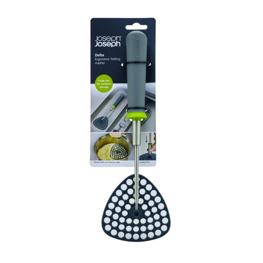 Joseph Joseph Delta Folding Masher - Grey / Green 10161_2