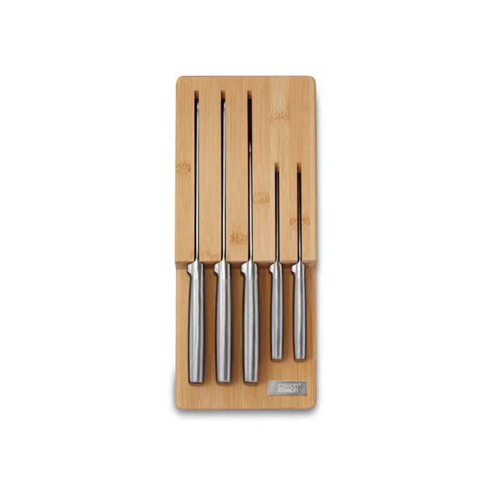 Joseph Joseph Elevate Steel Knives Bamboo Store 5 Piece Set 10563