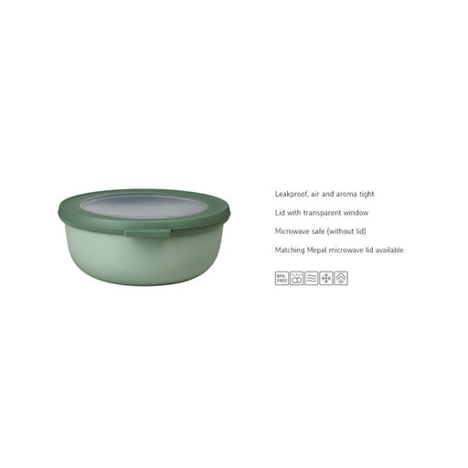 Mepal Cirqula Round 750ml Nordic Sage 106208094700M_2