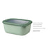 Mepal Cirqula Rectangle 1500ml Nordic Sage 106257094700M_2
