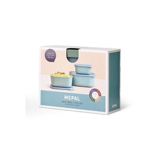 Mepal Cirqula Rectangle Large Set 3-Piece Nordic Sage 106271094700M_2