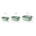 Mepal Cirqula Rectangle Large Set 3-Piece Nordic Sage 106271094700M_3