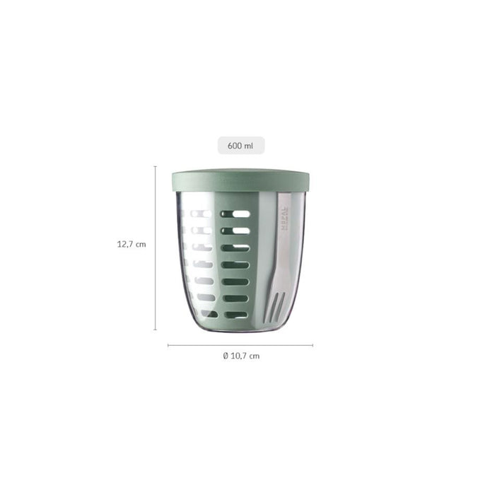 Mepal Fruit & Veggie Ellipse Nordic Sage 107655094700M_4
