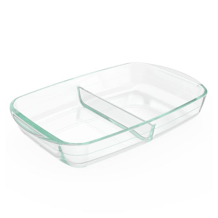 Pyrex Divided Glass Bakeware 8x12"  2.6L 1144865