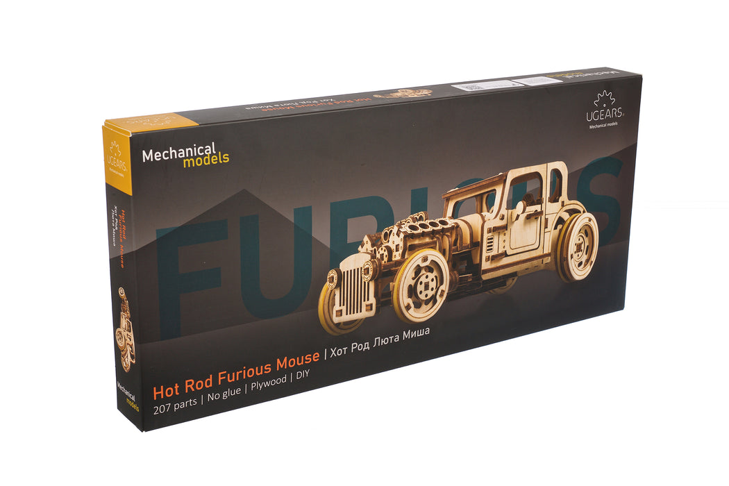 Ugears Hot Rod Furious Mouse 121652