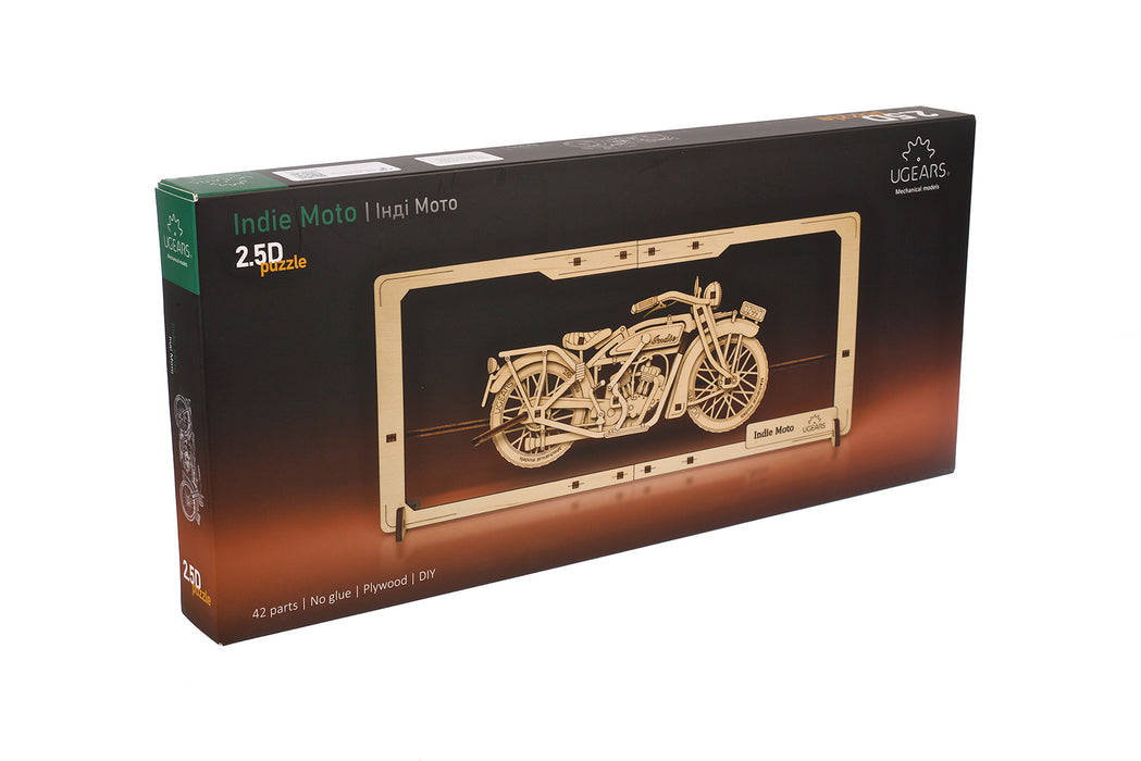 Ugears Indie Moto 2.5D Puzzle 121676
