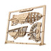 Ugears Zeppelin 2.5D Puzzle 121799