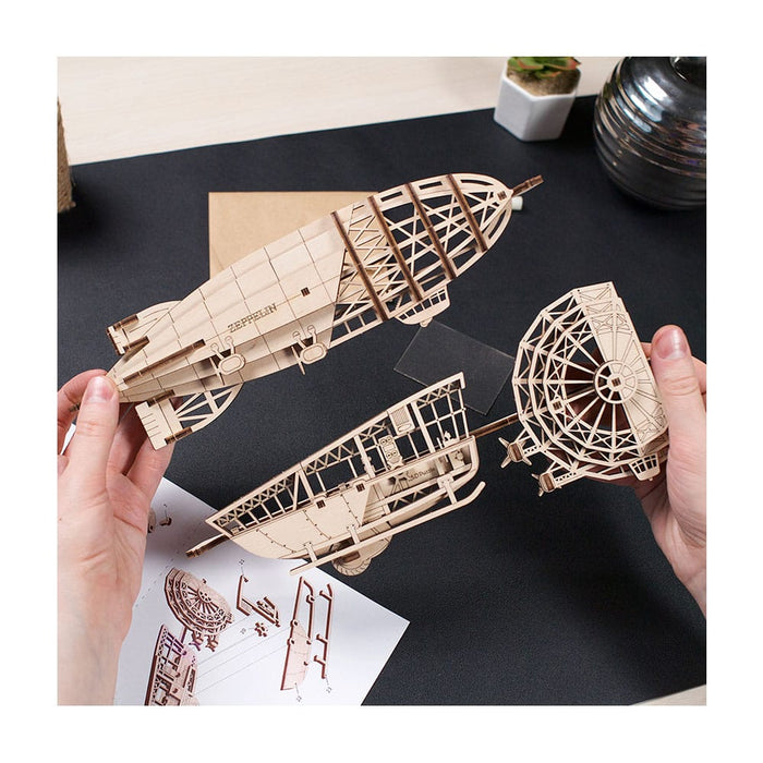 Ugears Zeppelin 2.5D Puzzle 121799