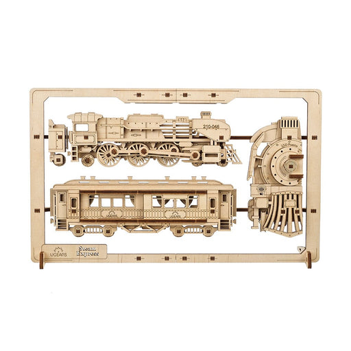 Ugears Steam Express 2.5D Puzzle 121805