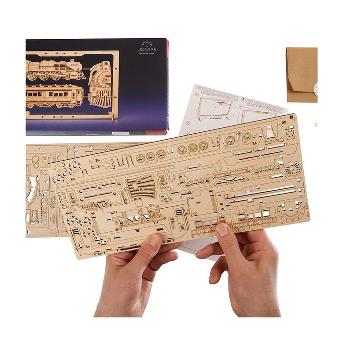 Ugears Steam Express 2.5D Puzzle 121805