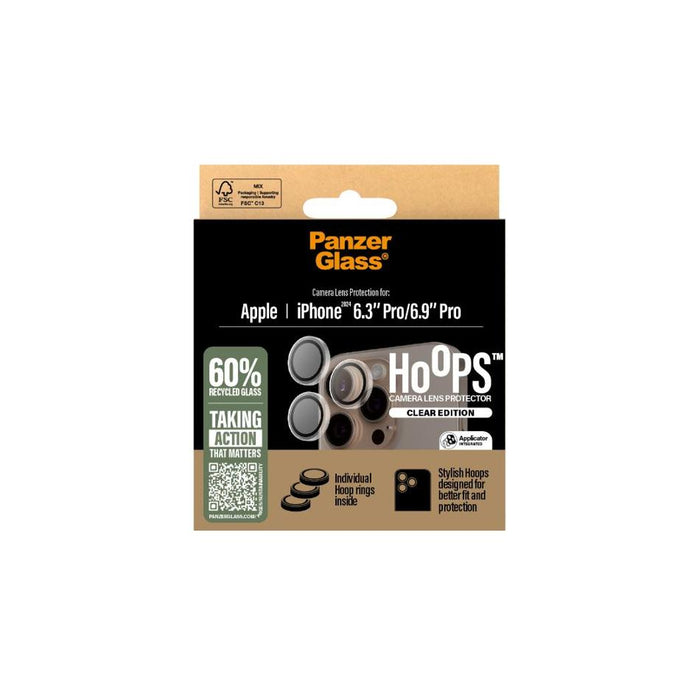 PanzerGlass Hoops LPiPhone 16 Pro/ProMax Clear 1286