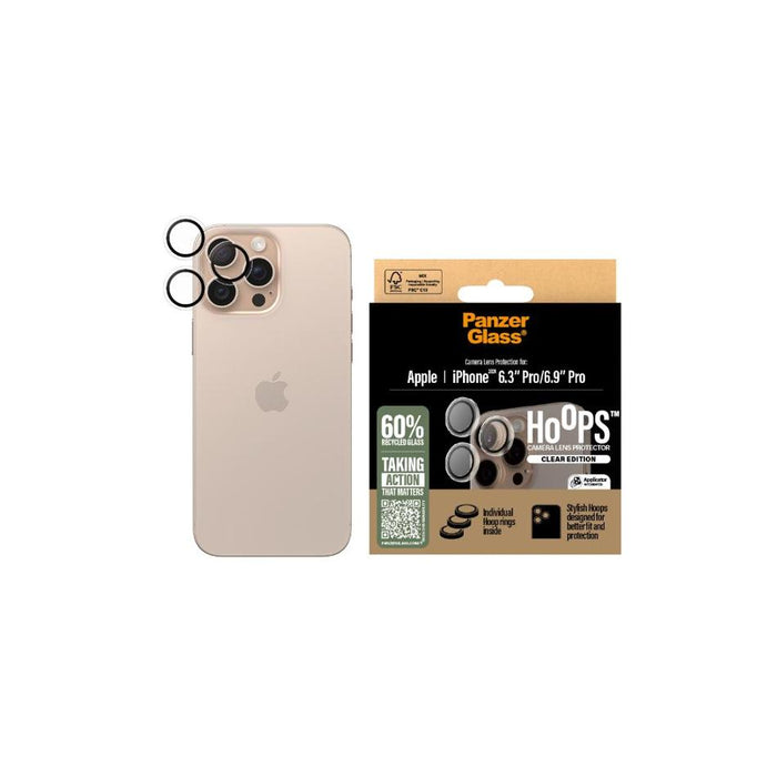 PanzerGlass Hoops LPiPhone 16 Pro/ProMax Clear 1286