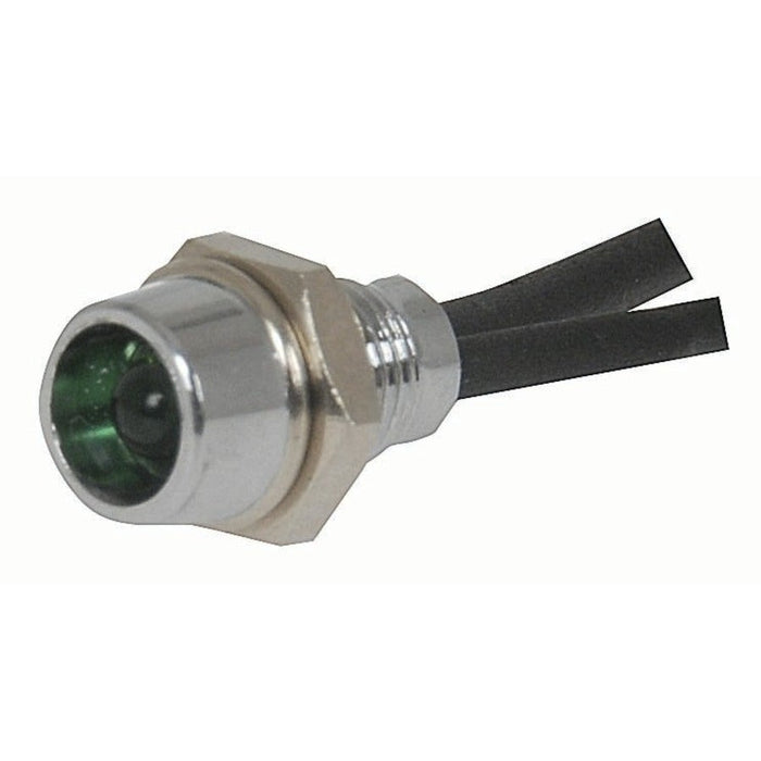12V Mini Chrome Bezel - Green - Folders