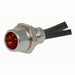 12V Mini Chrome Bezel - Red - Folders