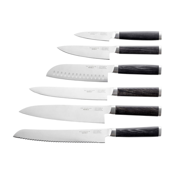 Scanpan Maitre D' 7 Piece Knife Block Set