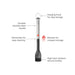 GrillOut BBQ Silicone Basting Brush with retractable head_5
