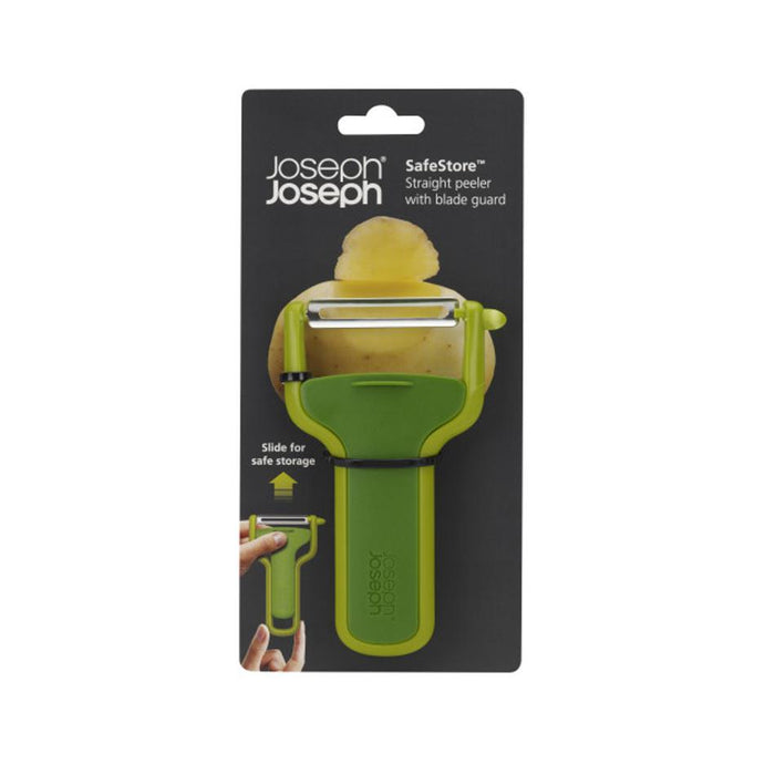 Joseph Joseph SafeStore Straight Peeler with Blade Guard - Green 20167