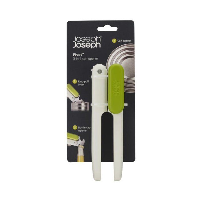 Joseph Joseph Pivot 3-in-1 Can Opener - White/Green 20172