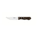 Churrasco Steak Knife Jumbo Serrated Wide Blade Polywood Brown 5", 12cm_1