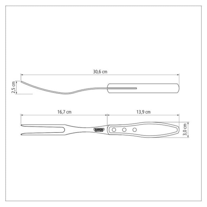 Tramontina Polywood Carving Fork 30cm 21192190_4