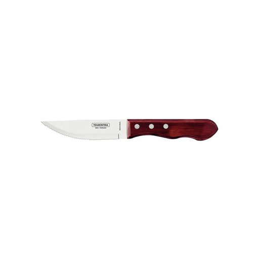 Jumbo Steak Knife with Polywood Handle 5", 12cm - Red (CDU 48pcs)_1