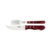 Tramontina Churrasco Jumbo Steak Cutlery 12 Piece Set  - Red 21199796_1