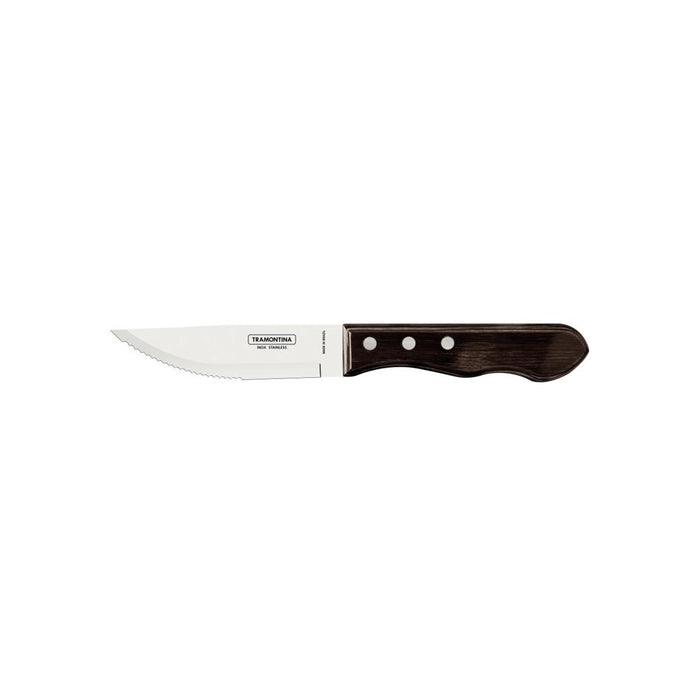 Jumbo Steak Knife with Polywood Handle 5", 12cm - Brown (CDU 48pcs)_1