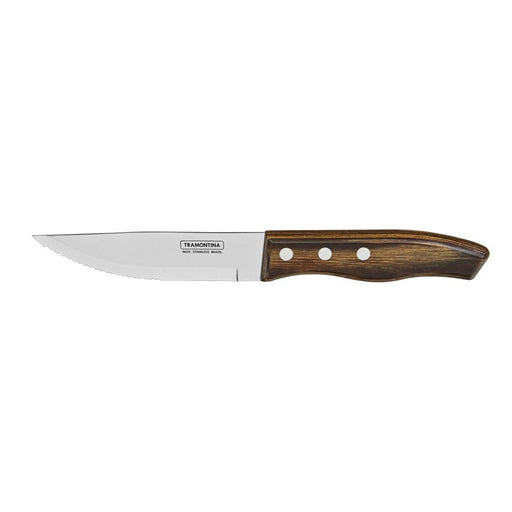 Churrasco Steak Knife Grande Half Tang Polywood Brown  5", 12cm_1